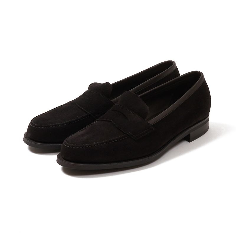 【稀少✨️】Paul Stuart エドワードグリーン UK8.5 ブラック 革靴 エドワードグリーン ASQUITH(アスキス)セミブローグ ブラック