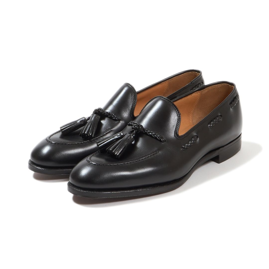 チャーチ　ローファー　タッセルローファー クロケット＆ジョーンズ フェンチャーチ|FENCHURCH BLACK タッセル