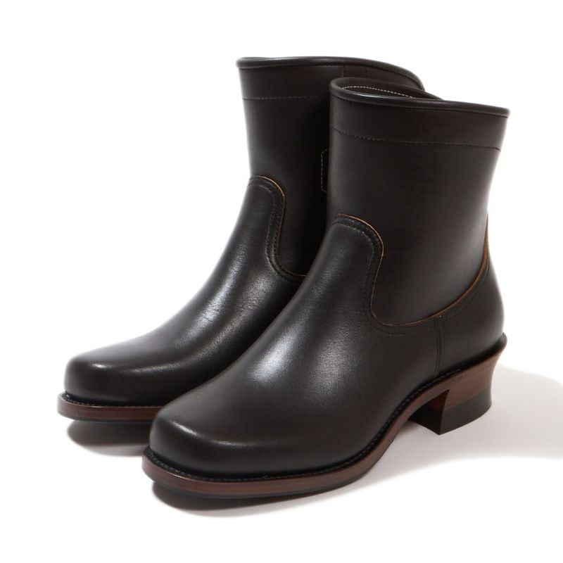 マニュファクチャーズ・スタンダード ロングシューズ|LONG SHOES BLACK ロングブーツ メンズ