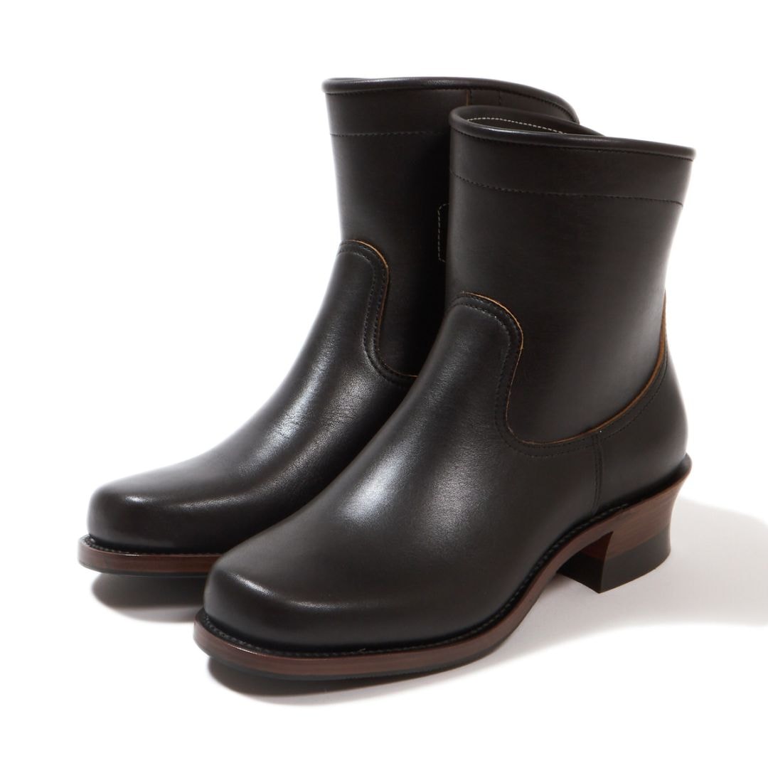 マニュファクチャーズ・スタンダード ロングシューズ|LONG SHOES BLACK ロングブーツ メンズ