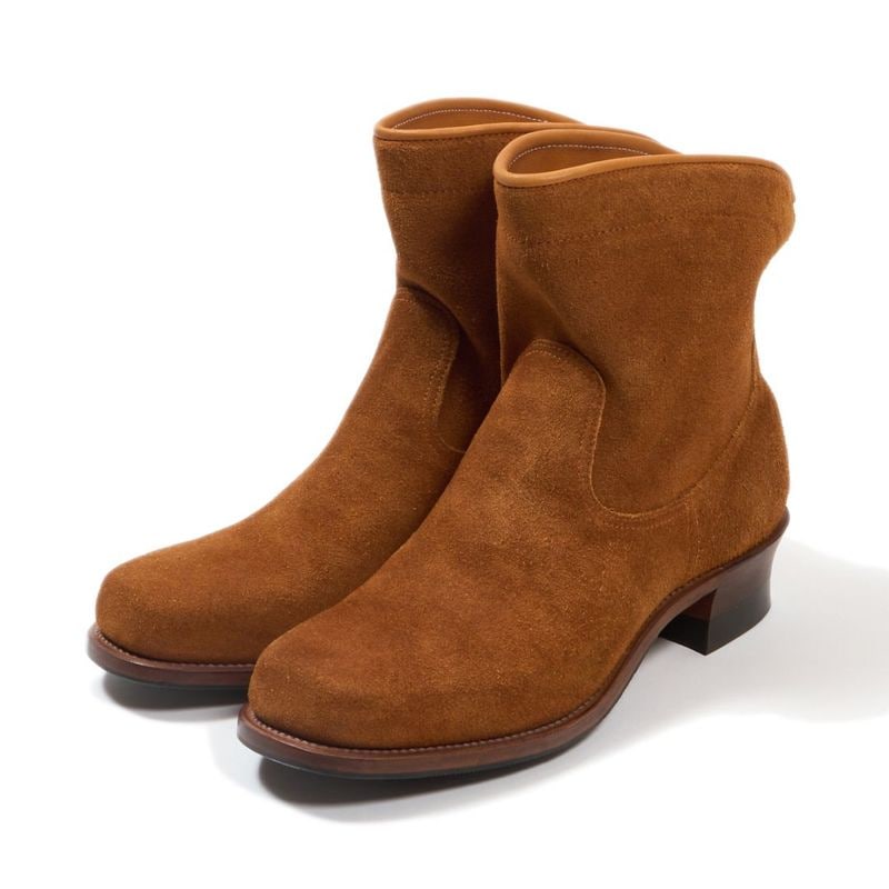 マニュファクチャーズ・スタンダード ロングシューズ|LONG SHOES TOBACCO ロングブーツ メンズ