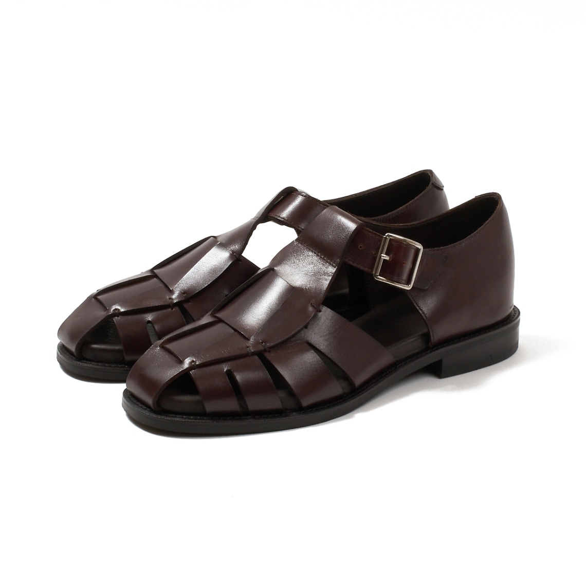 トレーディングポスト CBV1626 DARKBROWN グルカサンダル メンズ