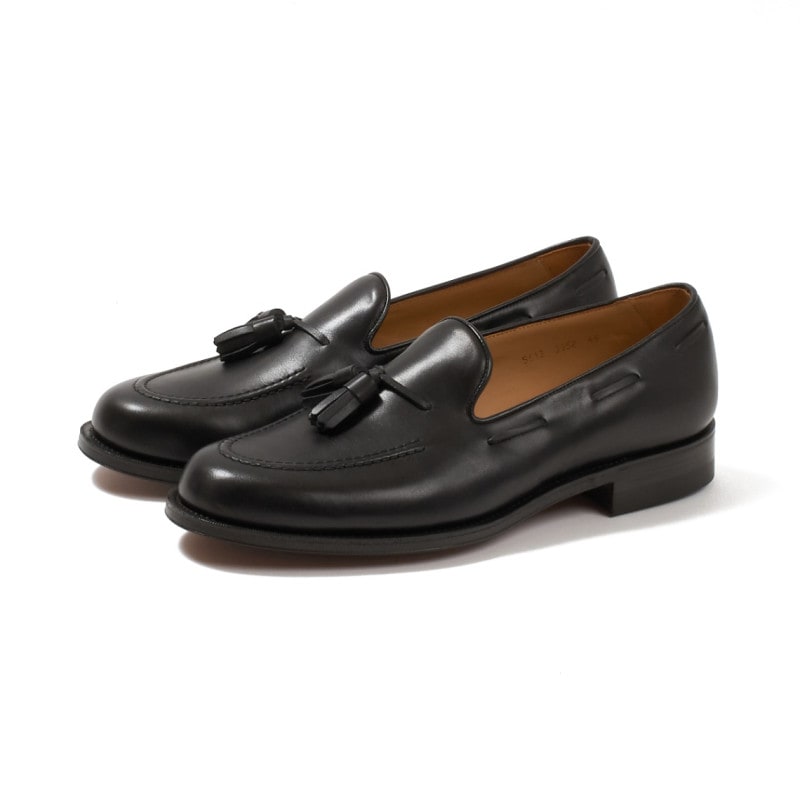 オリエンタル 552 BLACK タッセルローファー メンズ