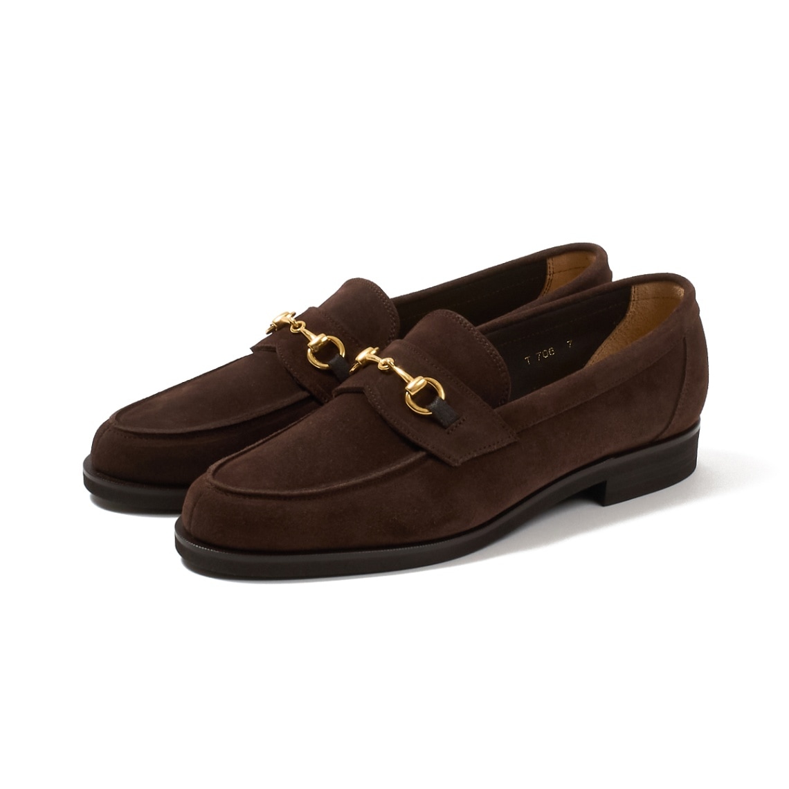 トレーディングポスト UTPT706 DARKBROWN ビットローファー メンズ