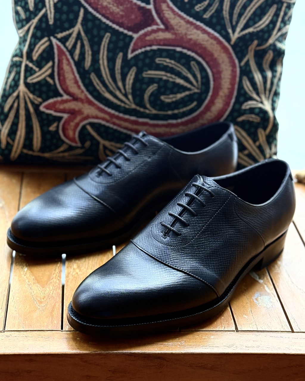 エドワード・グリーン キングストン|KINGSTON BLACK サドルシューズ