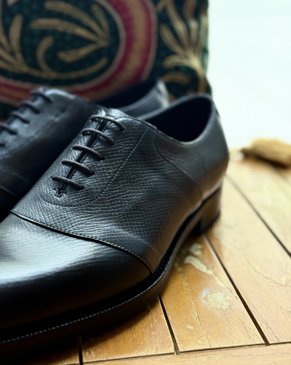 エドワード・グリーン キングストン|KINGSTON BLACK サドルシューズ メンズ