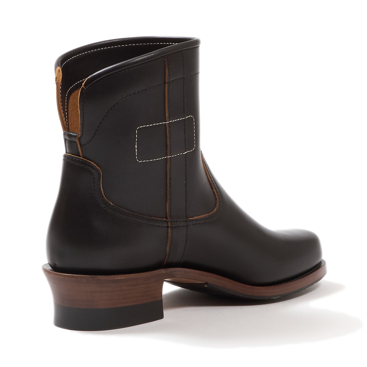 マニュファクチャーズ・スタンダード ロングシューズ|LONG SHOES BLACK ロングブーツ メンズ