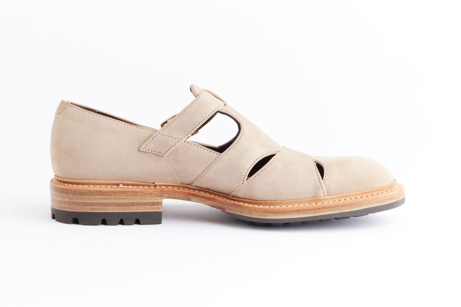SALE】カルミーナ 80823 CAMEL グルカサンダル メンズ[サイズ交換不可 