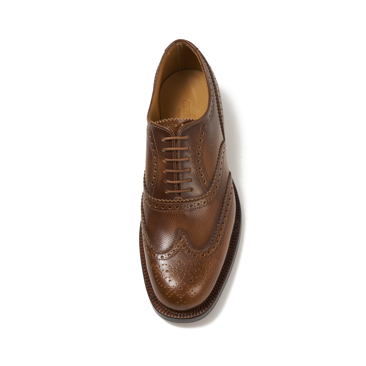 グレンソン シュー4|SHOE 4 TAN ウィングチップ メンズ