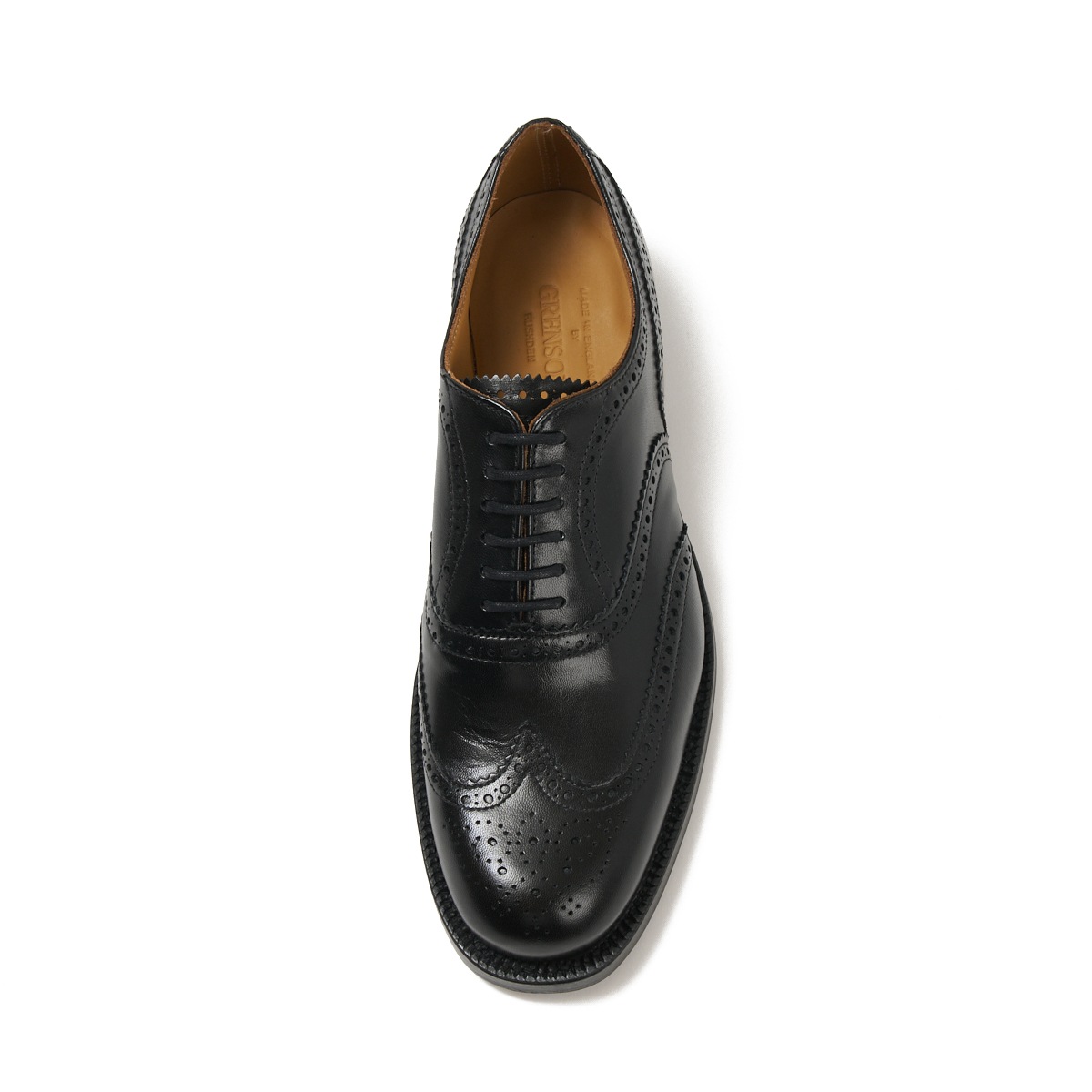 グレンソン シュー4|SHOE 4 BLACK ウィングチップ メンズ | グレンソン