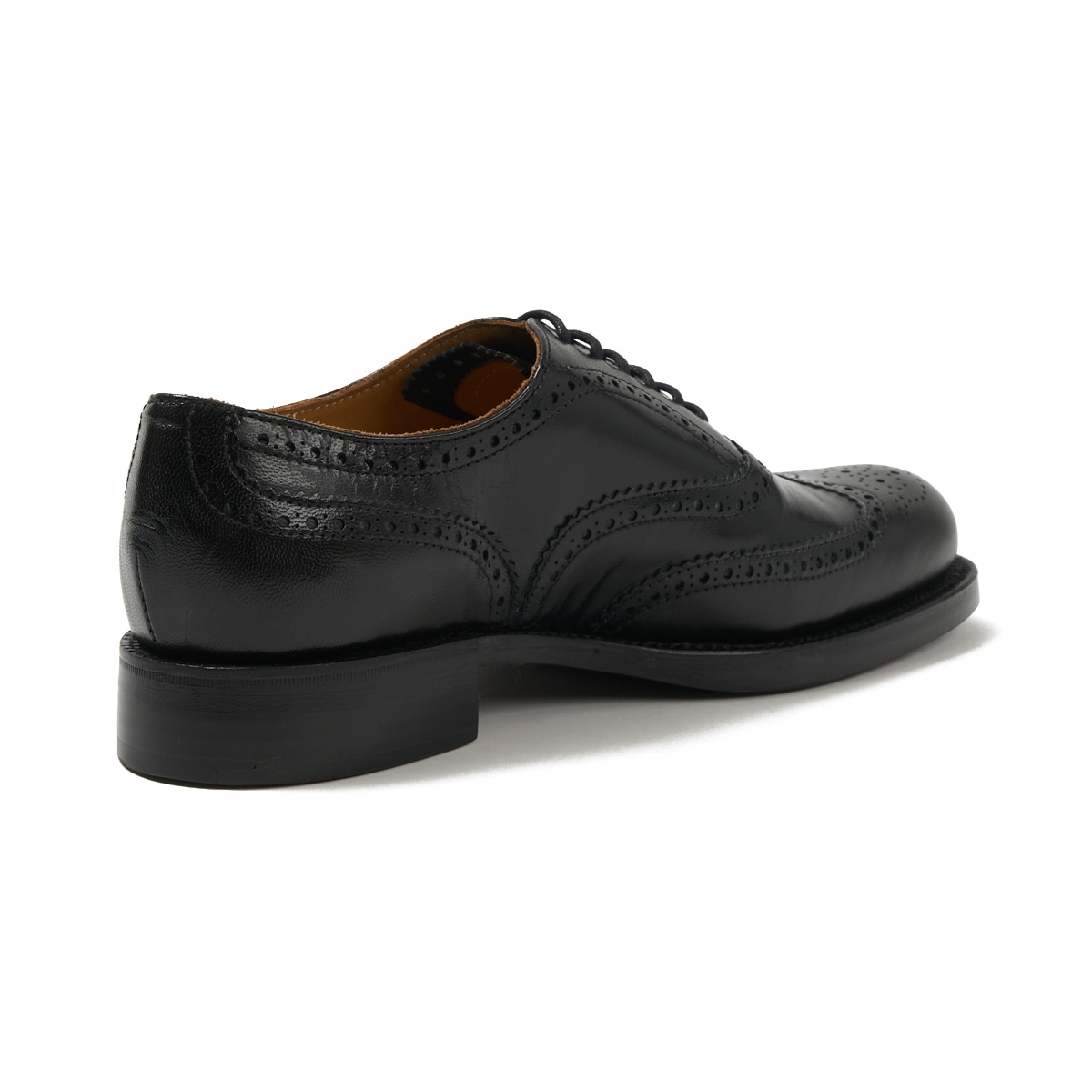 グレンソン シュー4|SHOE 4 BLACK ウィングチップ メンズ