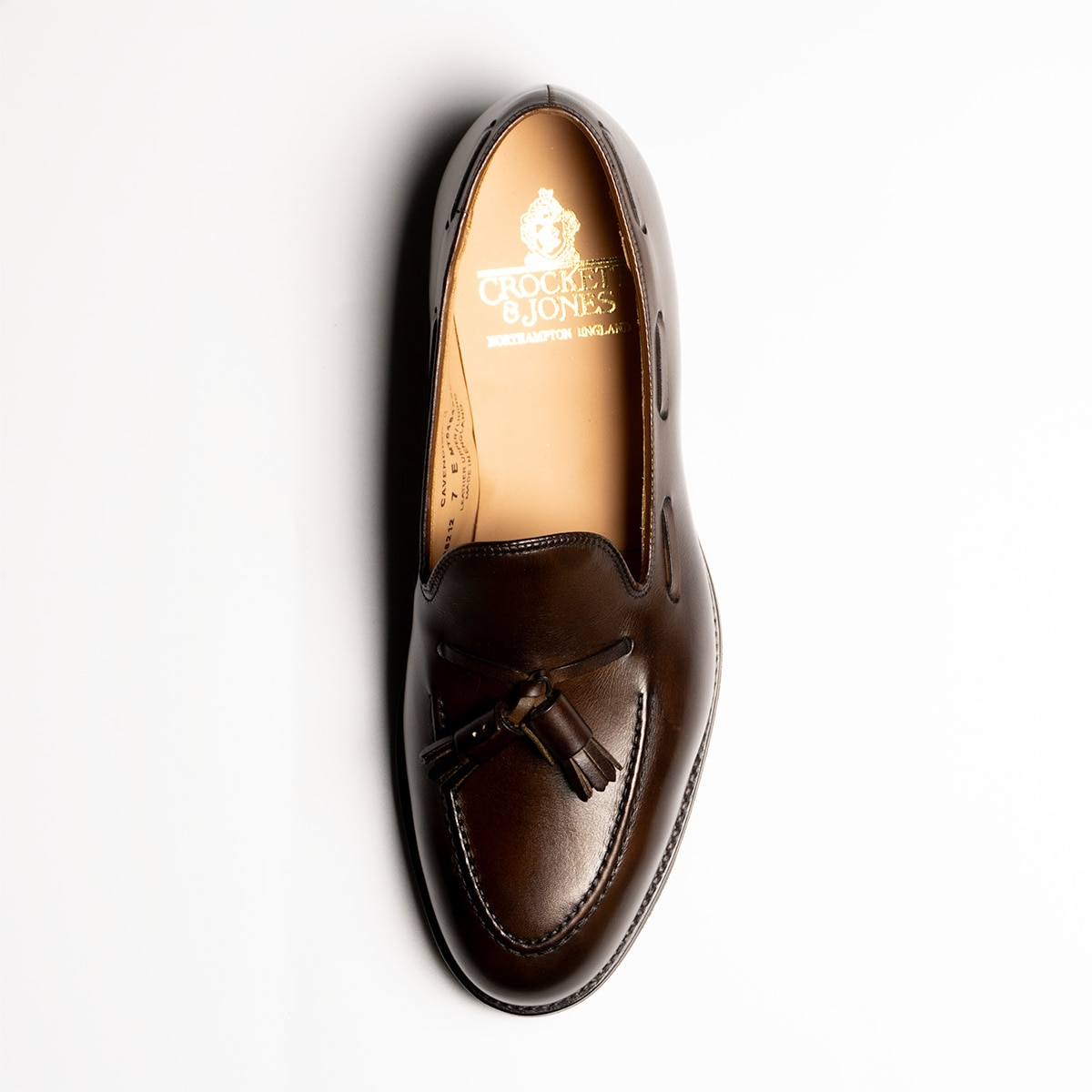 クロケット&ジョーンズ キャベンディシュ3|CAVENDISH 3 DARKBROWN タッセルローファー メンズ