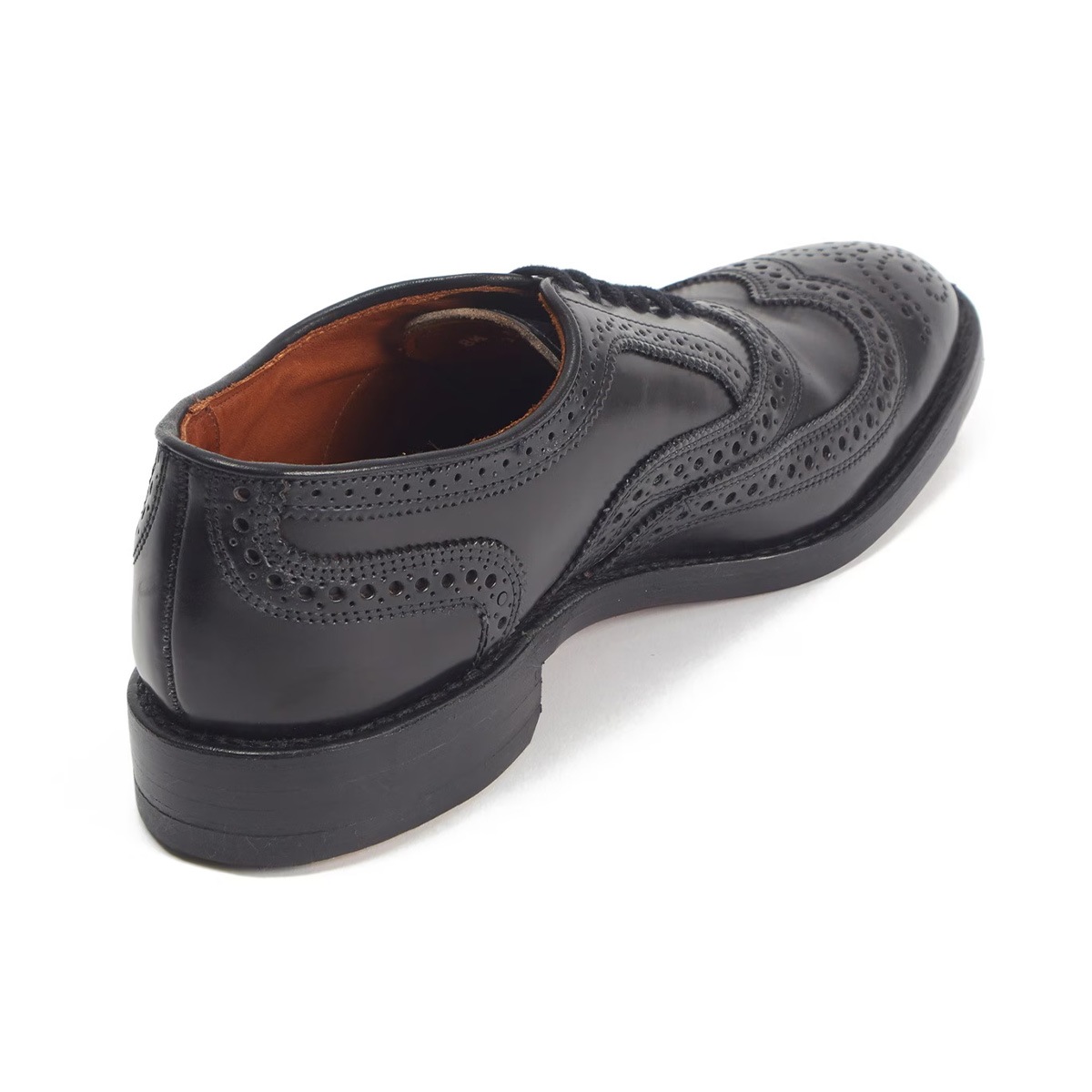 試着交換OK！Allen Edomonds/アレンエドモンズ　kingswood/Vintage 　ウイングチップ〈黒/BLACK/ブラック〉size7.5C　24.5-25.0-25.5程度　ビンテージ//men's 菅NO.WZH-98 試着交換OK！Allen Edomonds/アレンエドモンズ kingswood/Vintage
