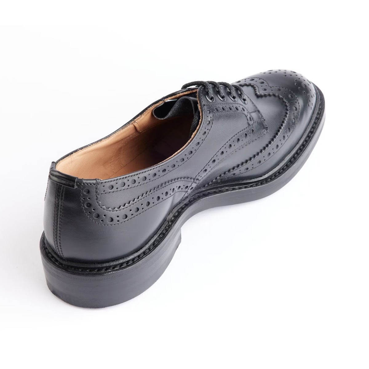 トリッカーズ バートン|BOURTON BLACK ウィングチップ メンズ