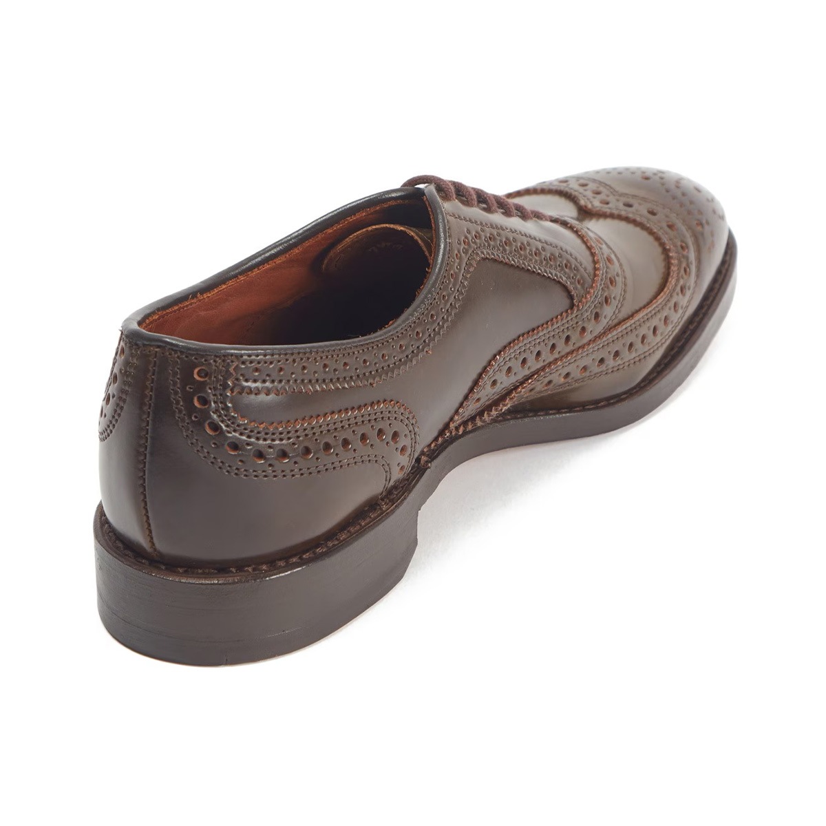 試着交換OK！アレンエドモンズ Big sur ビッグサー/ウイングチップ/ビジネスシューズ/7D/〈ブラウン/茶/BROWN〉スエード/　Vintage/メンズ//men's 菅NO.メZA-247 ブルックスブラザーズ×アレンエドモンズ ギリーシューズとウィング