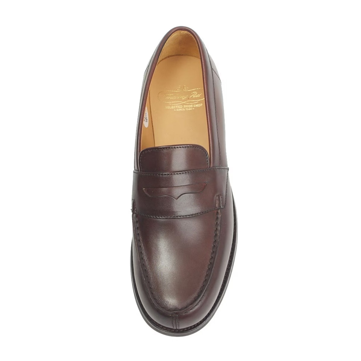 トレーディングポスト T1913 DARKBROWN ローファー メンズ