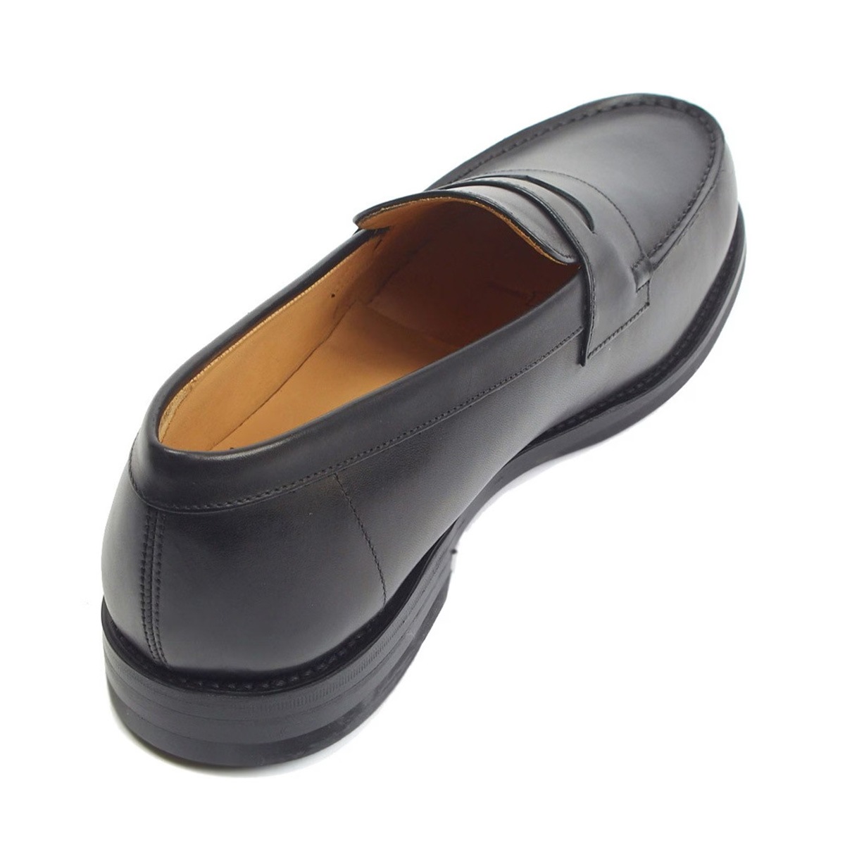 トレーディングポスト T1913 BLACK ローファー メンズ