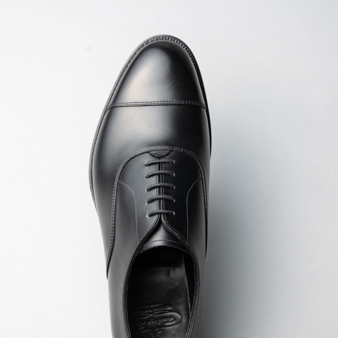 トレーディングポスト CBV1025 BLACK ストレートチップ メンズ