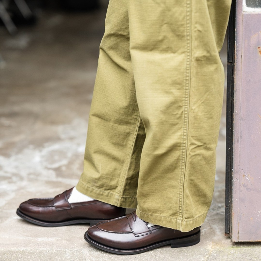 トレーディングポスト CBV1225 DARKBROWN ローファー メンズ