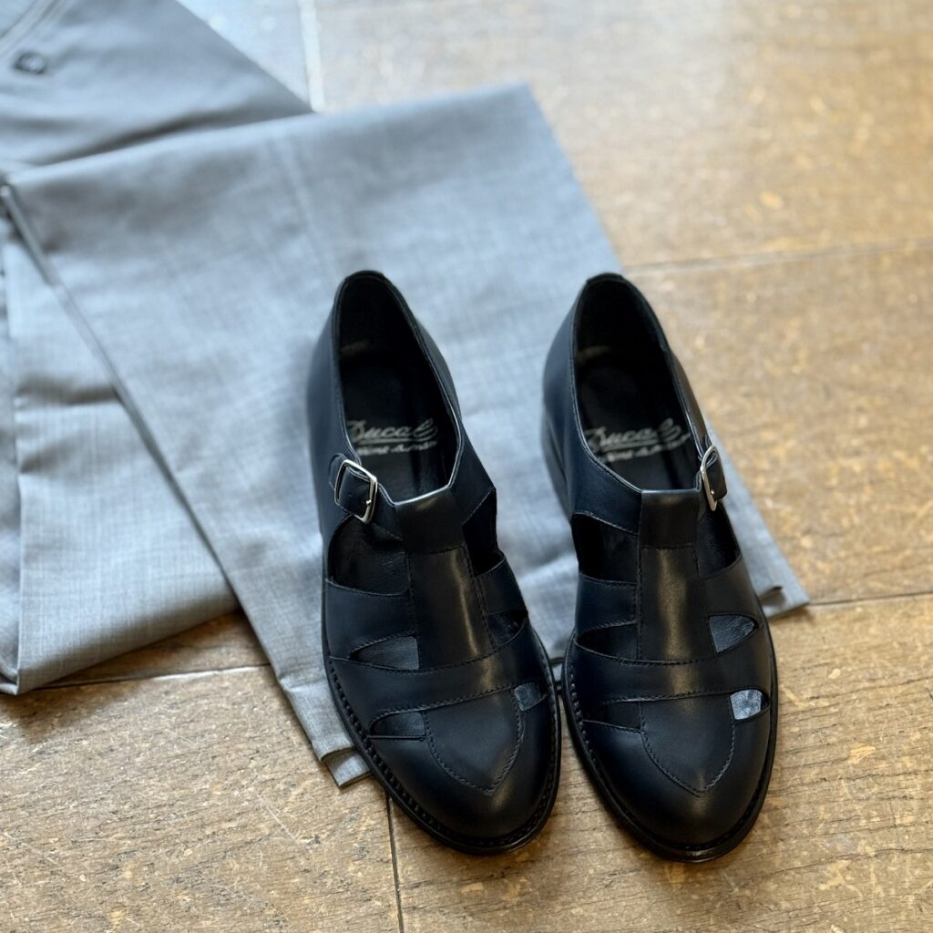 デュカル 1016 NATURALNAVY グルカサンダル レディース