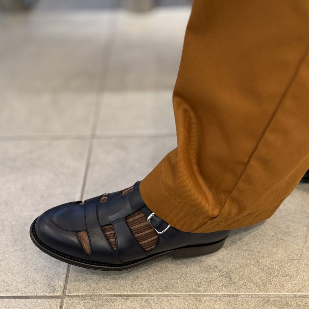 デュカル 1016 NATURALNAVY グルカサンダル レディース