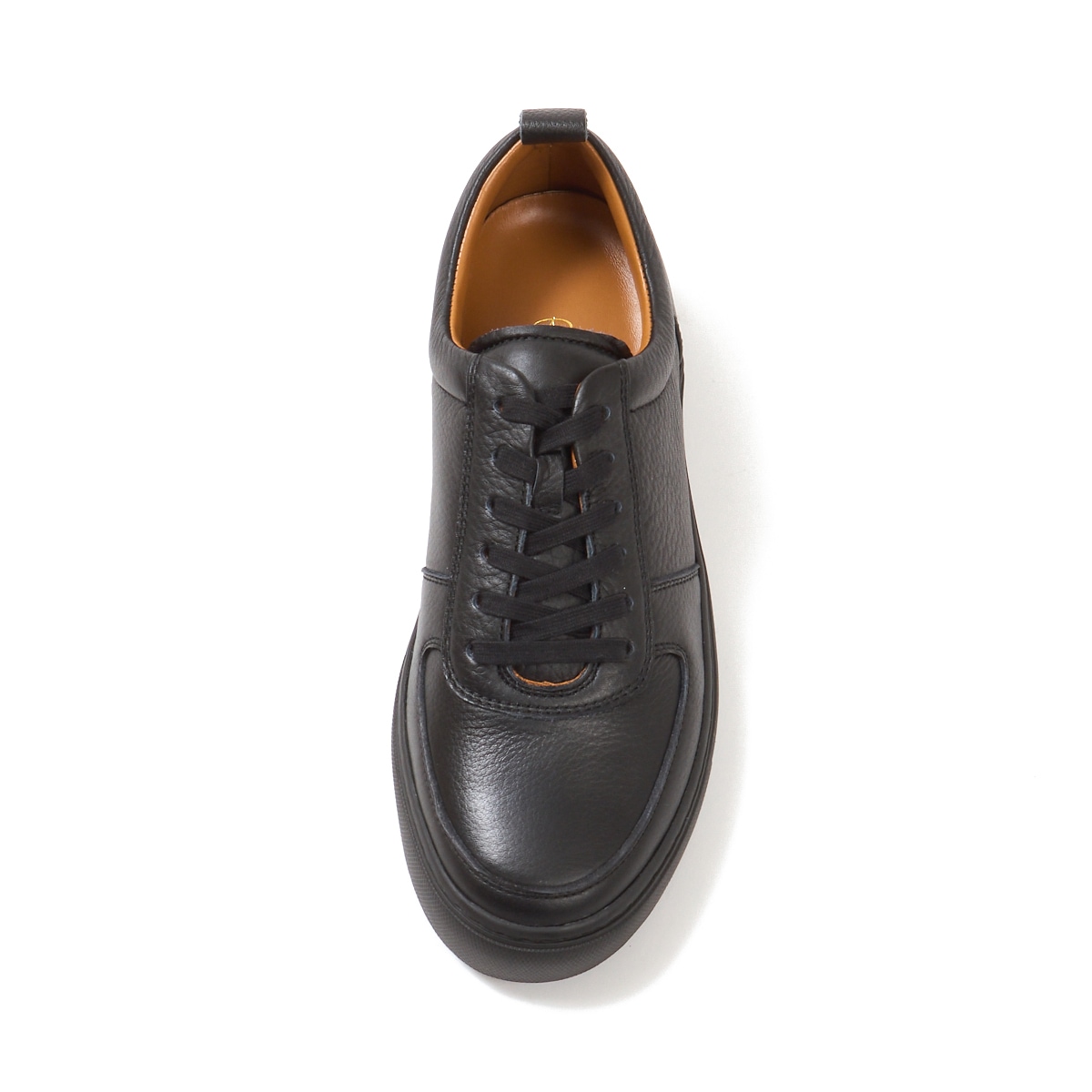 アントニオルフォ ARAS-2 BLACK レザースニーカー メンズ