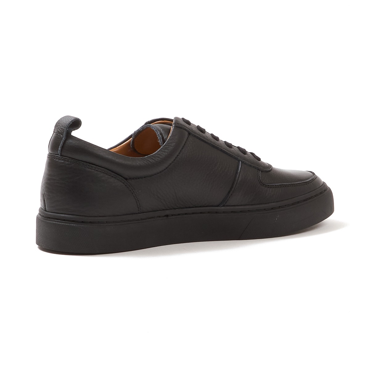 アントニオルフォ ARAS-2 BLACK レザースニーカー メンズ