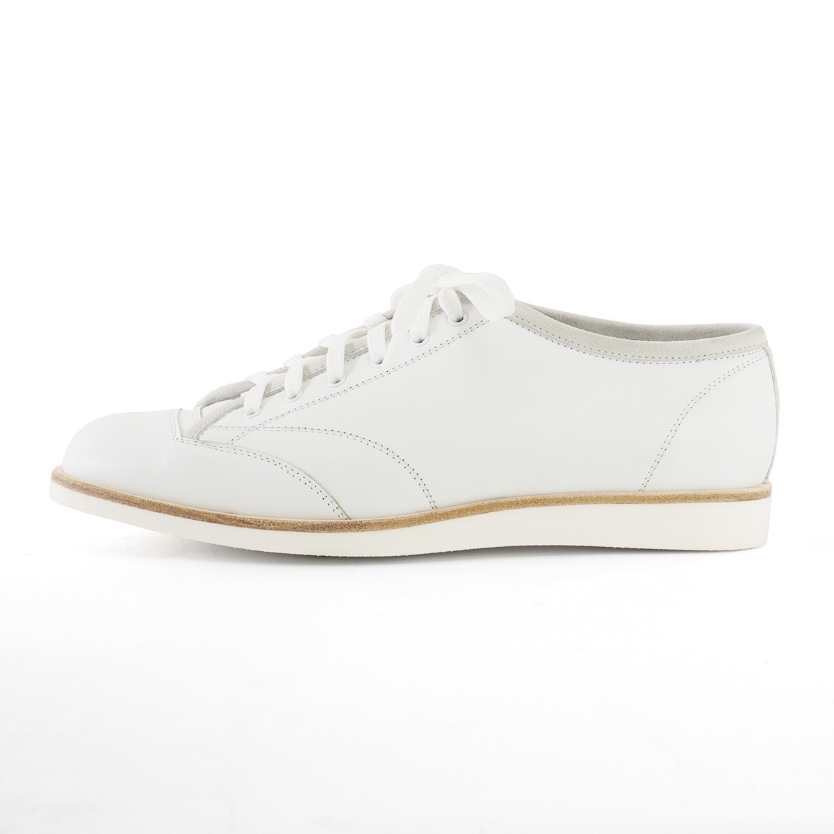 デュカル 6361002 WHITE レザースニーカー メンズ