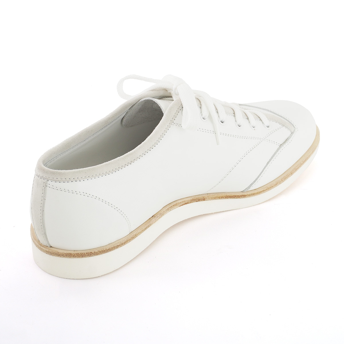 デュカル 6361002 WHITE レザースニーカー メンズ