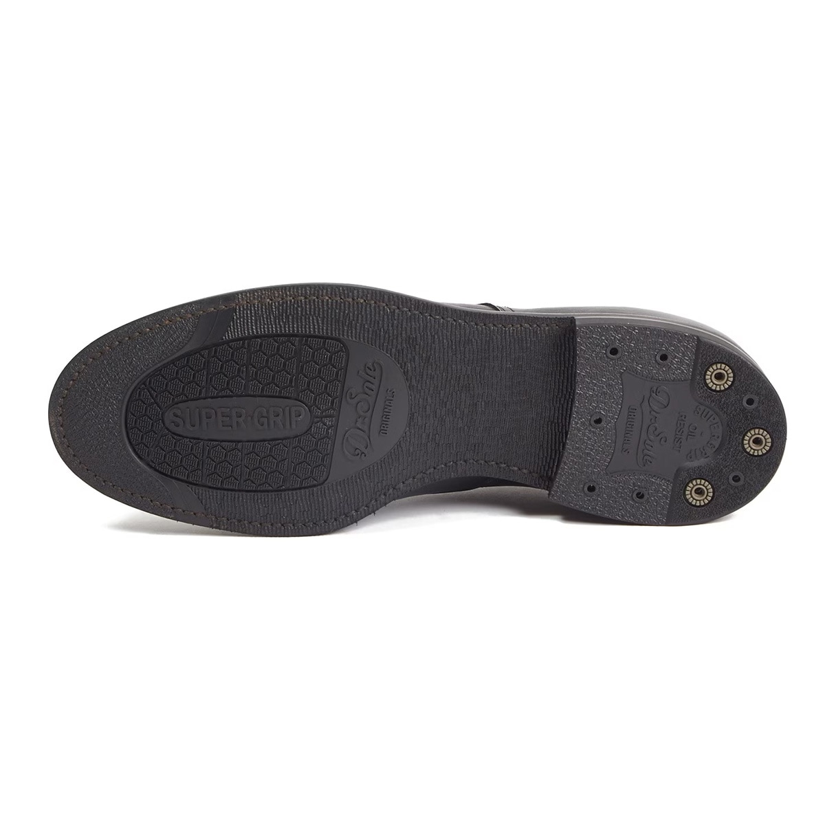 トレーディングポスト RS-1 BLACK オフィサーシューズ メンズ