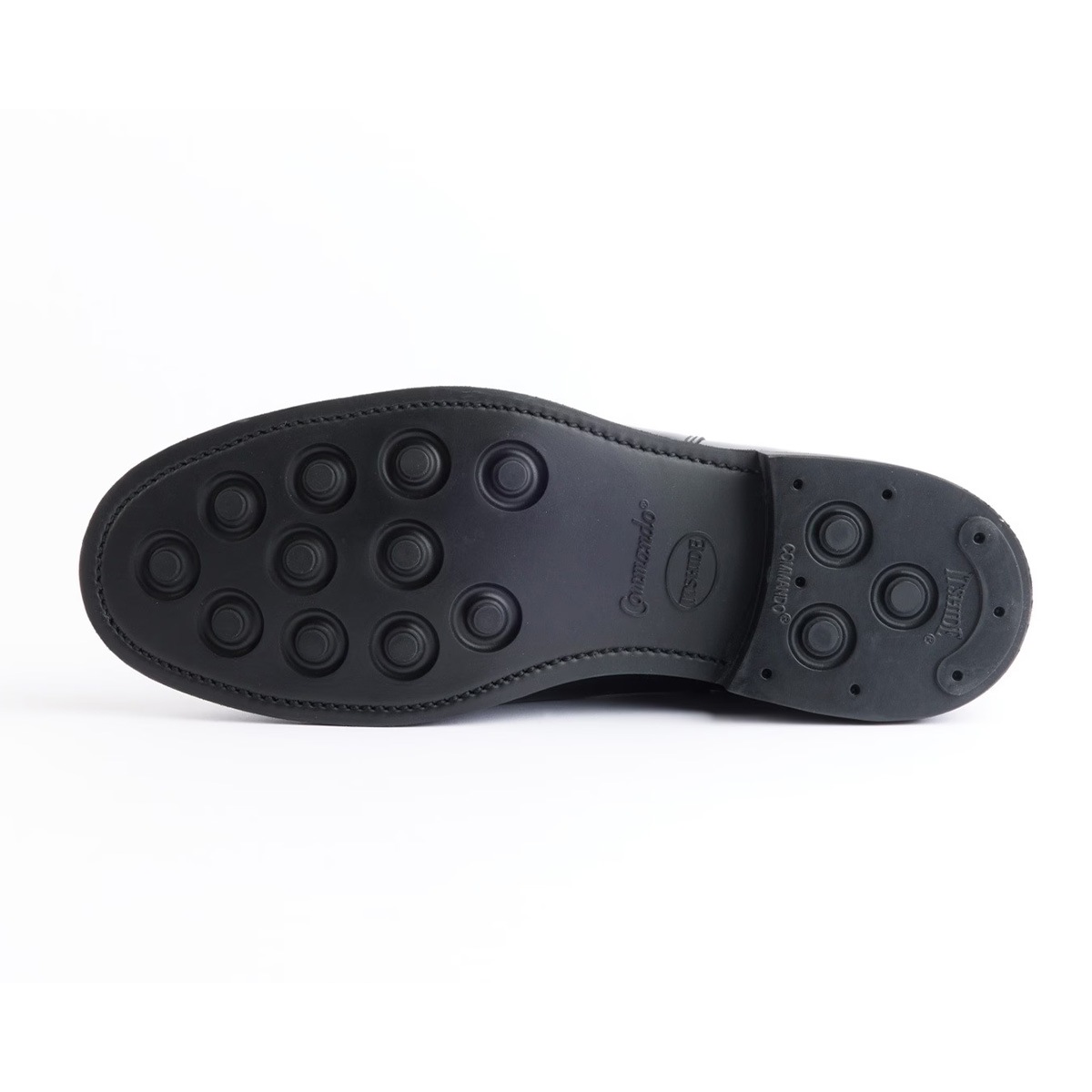 サンダース MILITARY CAP TOE CHELSEA BOOT BLACK サイドゴアブーツ メンズ