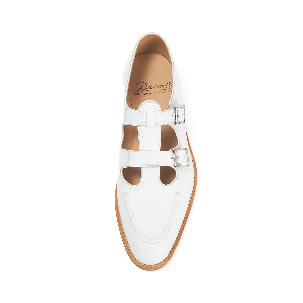 デュカル 6962 WHITE グルカサンダル メンズ