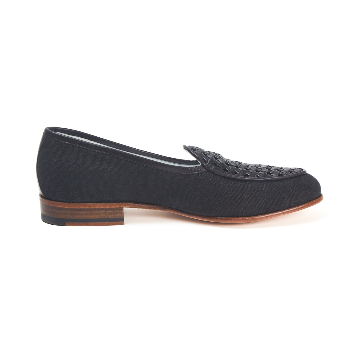 デュカル 6989 BLACK+BLACK バンプシューズ メンズ