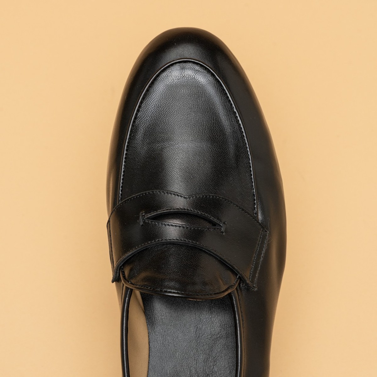 トレーディングポスト LUPO BLACK ローファー メンズ