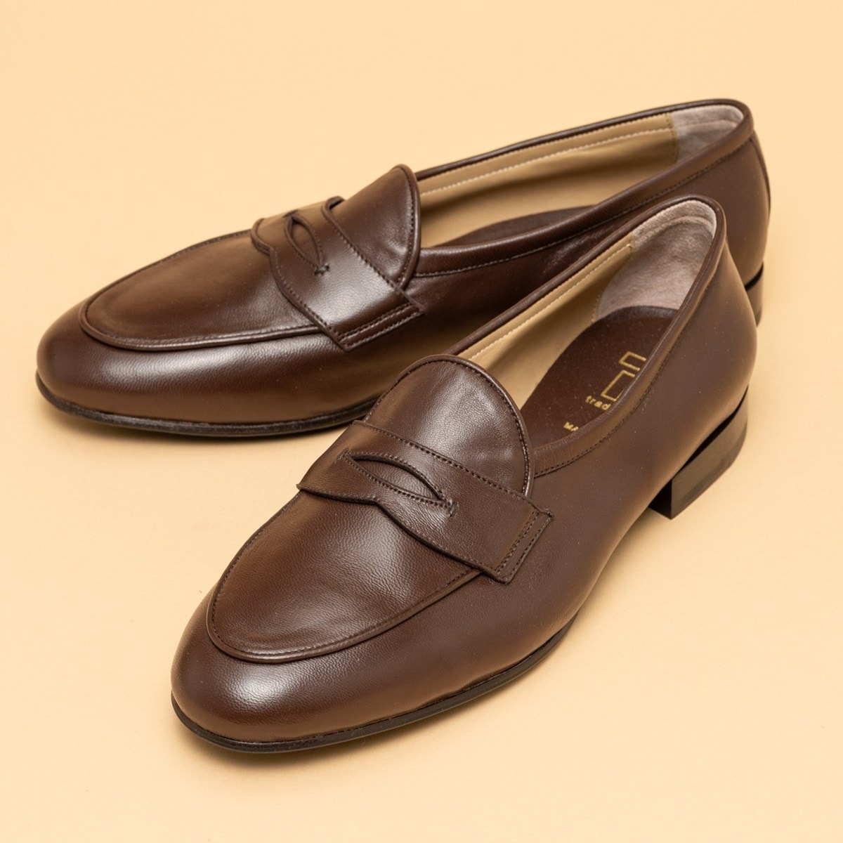 トレーディングポスト LUPO DARKBROWN ローファー メンズ