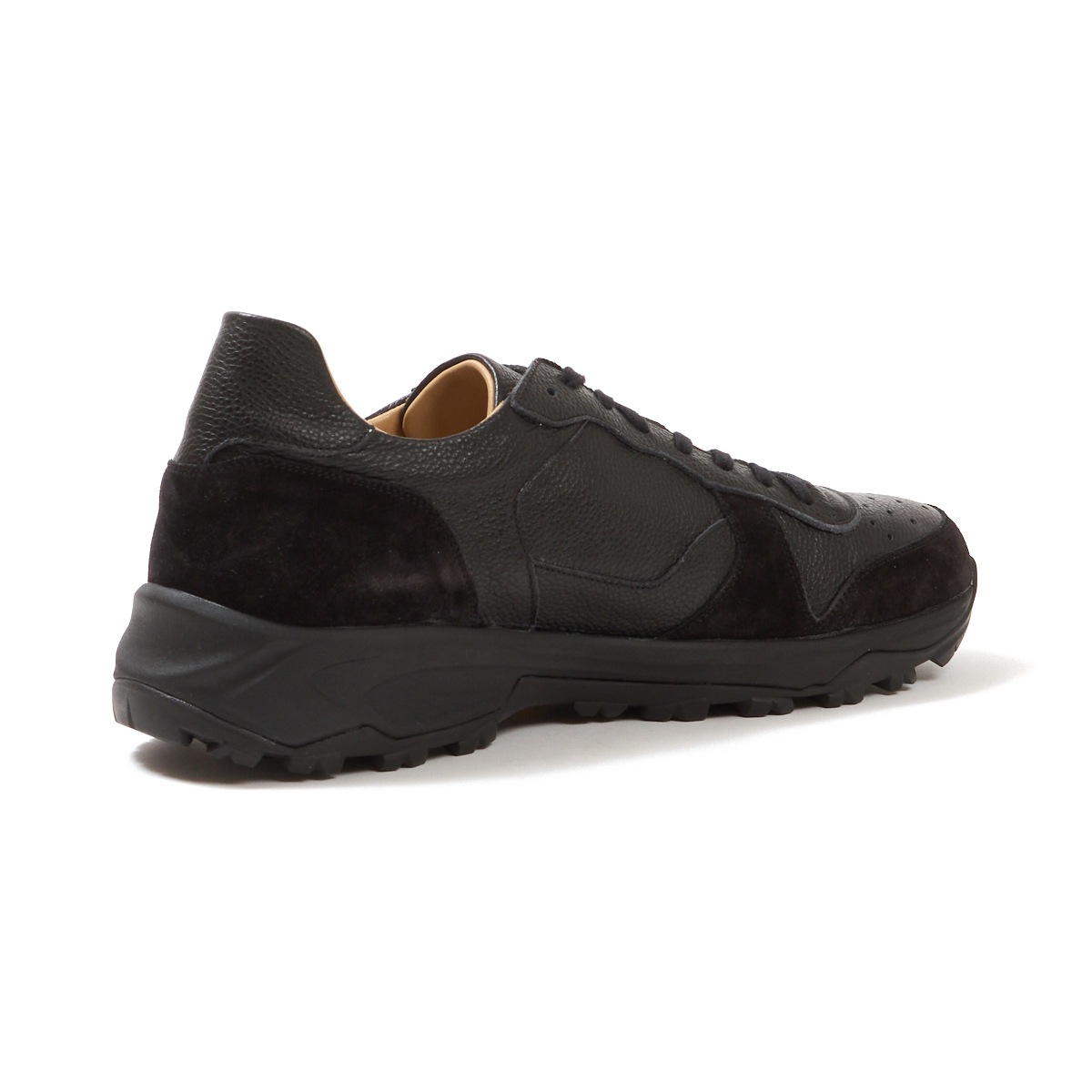 トレーディングポスト RUN-CLIMB BLACK+BLACK トレッキングスニーカー メンズ