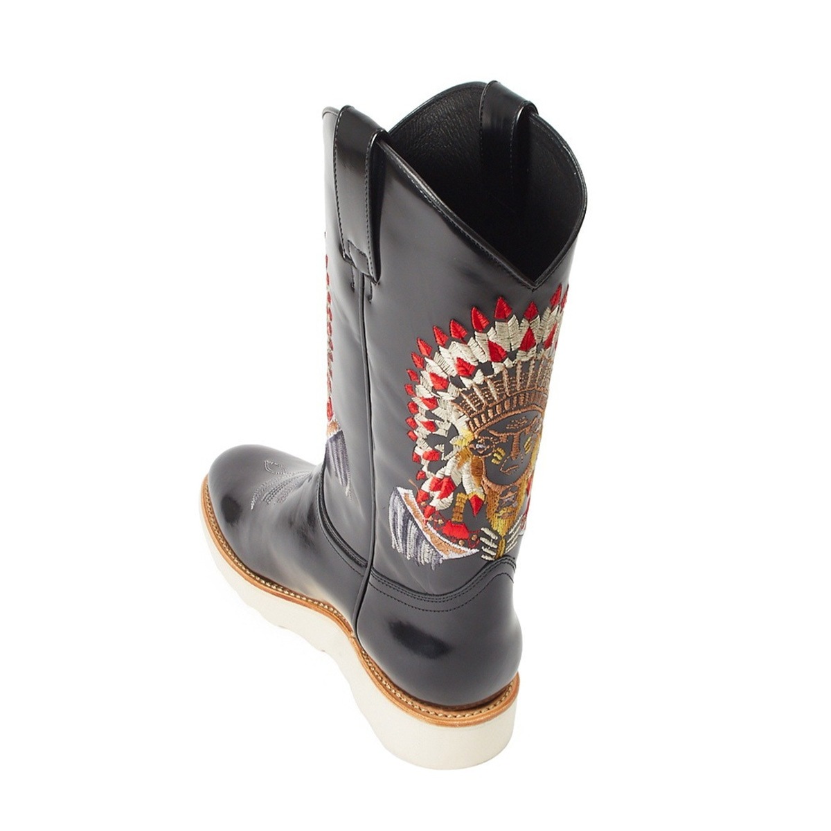 AK176センドラSENDRAウエスタンブーツ本革黒25.5cm男女兼用 SALE】アンドレス・センドラ NEGRO ウエスタンブーツ メンズ