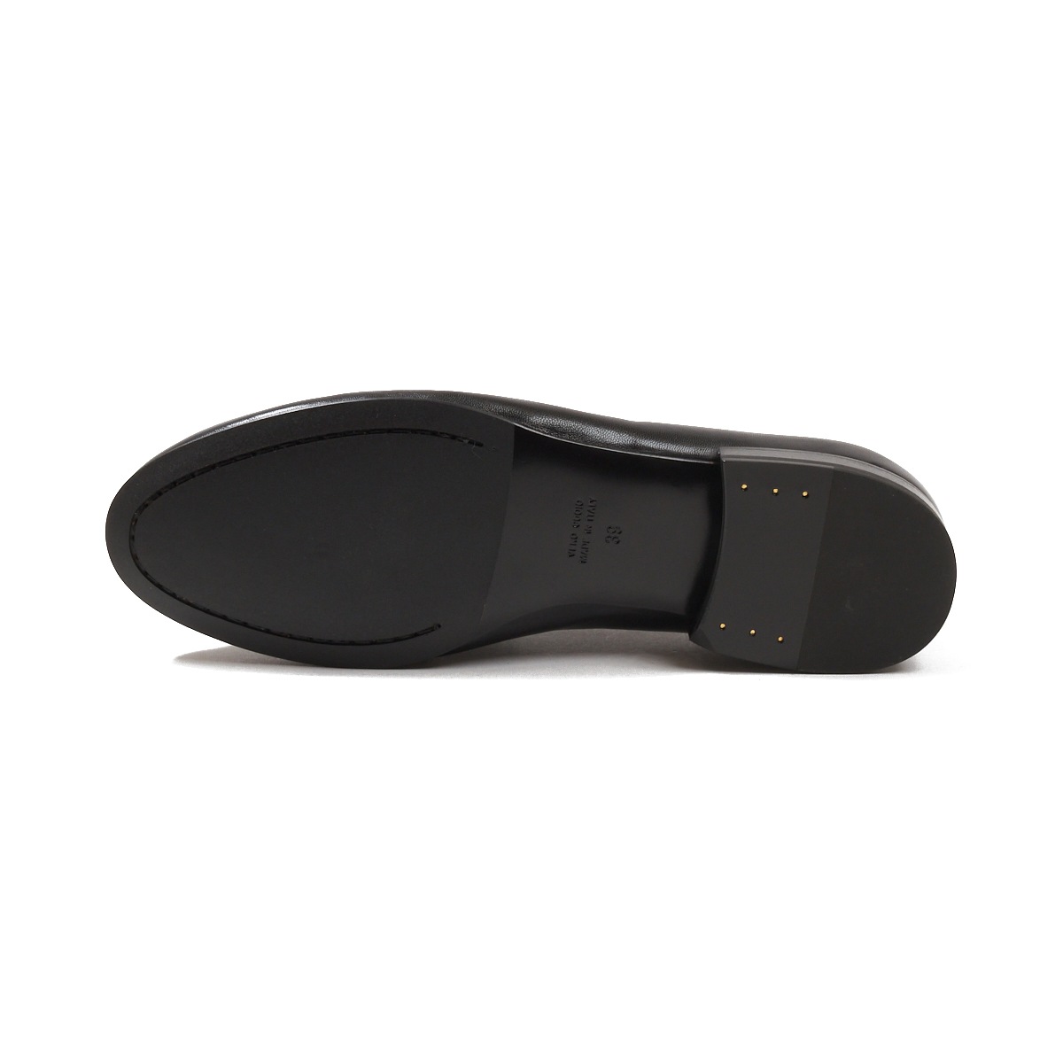 トレーディングポスト BIT BLACK ホースビットローファー メンズ