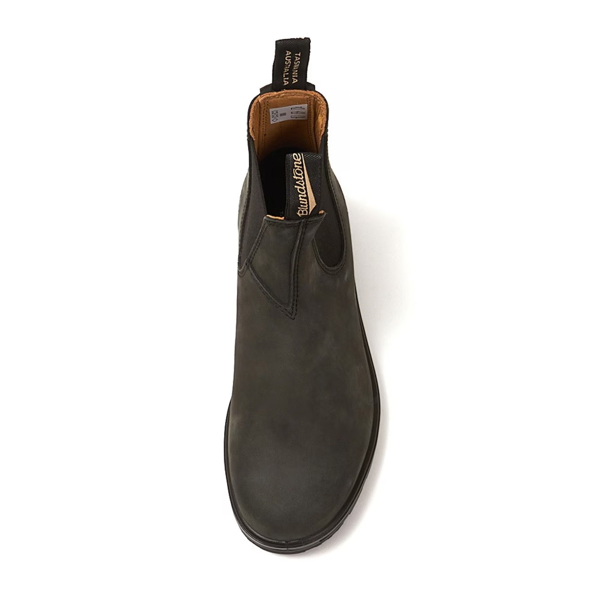 ブランドストーン 587056 RUSTICBLACK サイドゴアブーツ メンズ