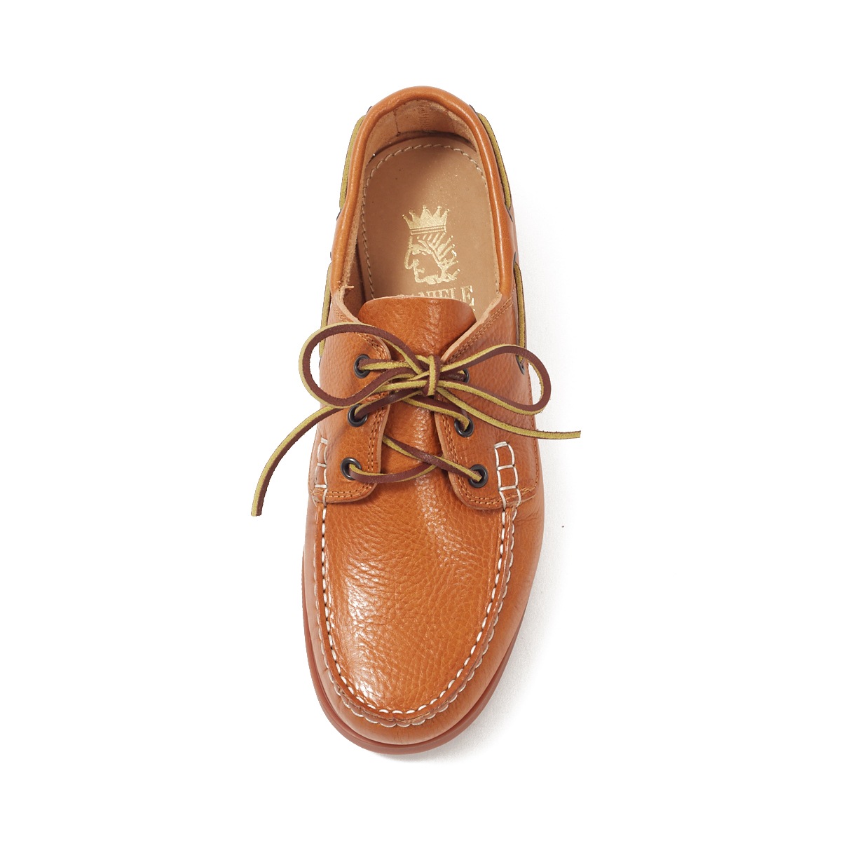 ダニエル・レポリ 3F BARCA COGNAC デッキシューズ メンズ