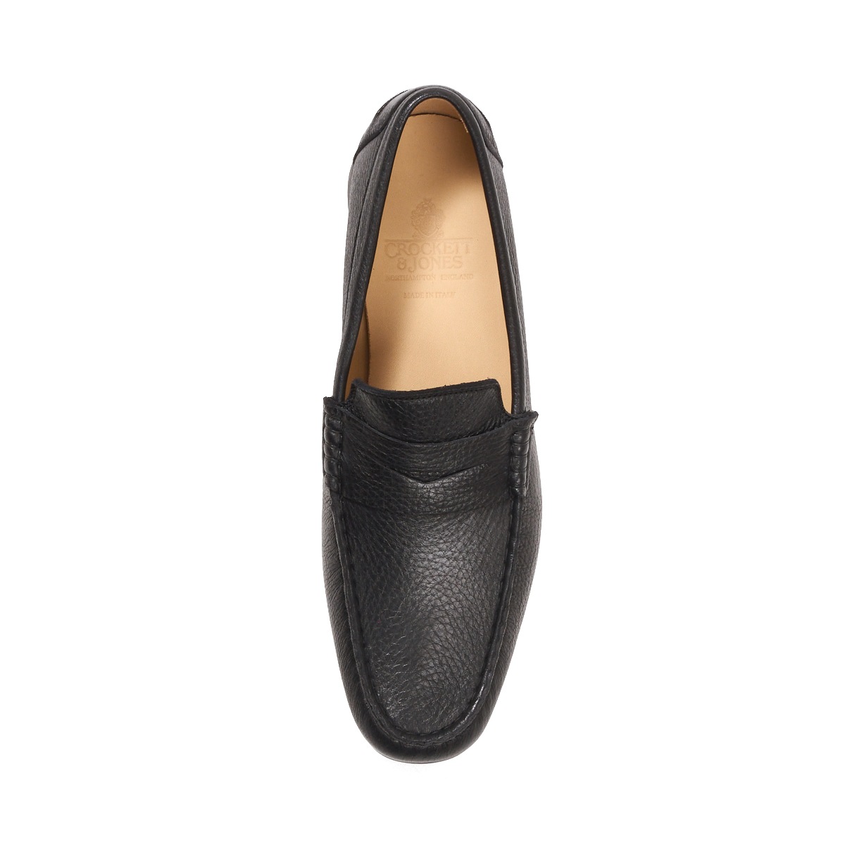 クロケット＆ジョーンズ ジェノバ|GENOA BLACK ドライビングシューズ メンズ