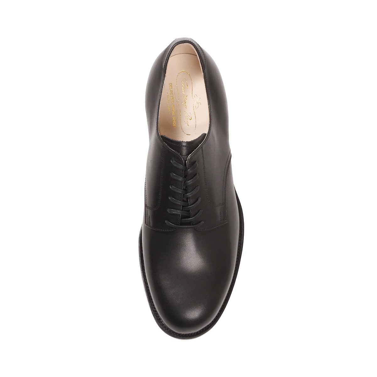 トレーディングポスト RS-2 BLACK プレーントゥ メンズ