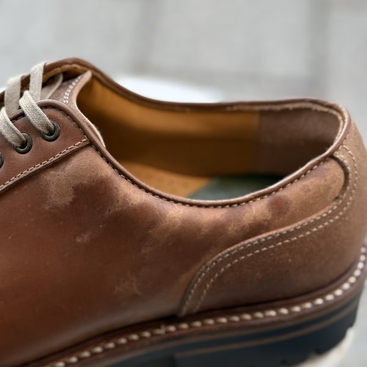 マニュファクチャーズ・スタンダード ホリデーシューズ|HOLIDAY SHOES NATURAL Uチップ メンズ