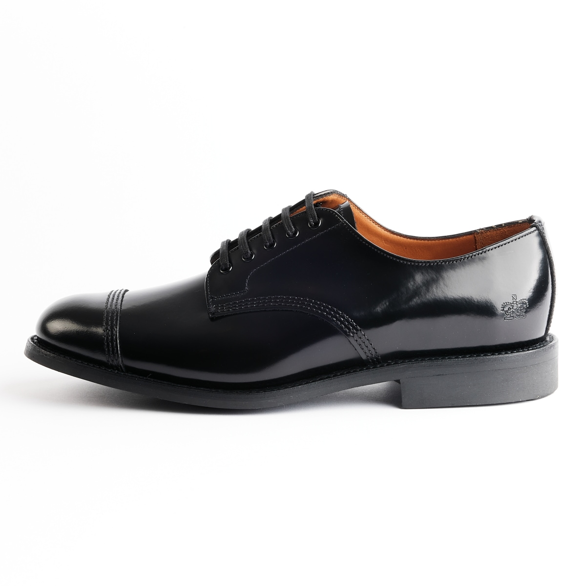 Sanders Military Derby Shoe GB 4½ ブラック Exclusive※ SANDERS（サンダース）Military Derby Shoe