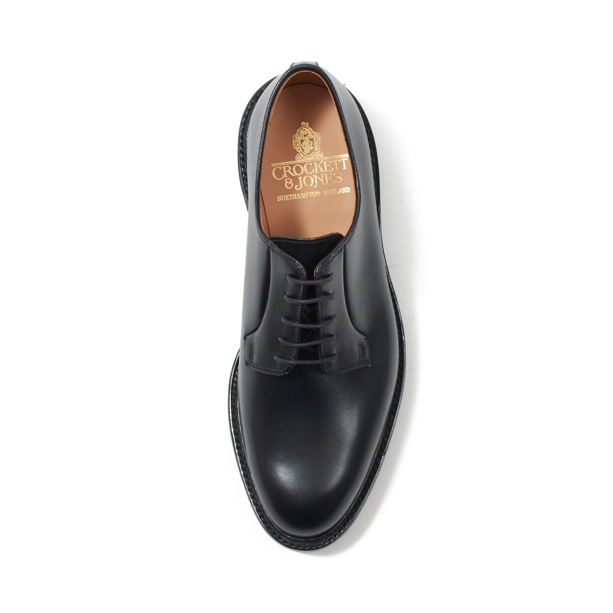 クロケット＆ジョーンズ ラナーク5|LANARK 5 BLACK プレーントゥ メンズ