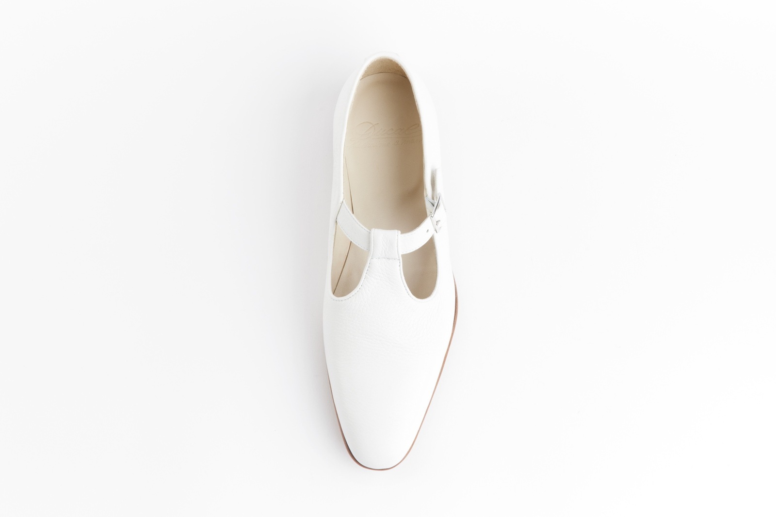 【FINAL SALE】デュカル 6651 BIANCO ストラップシューズ メンズ[サイズ交換不可]