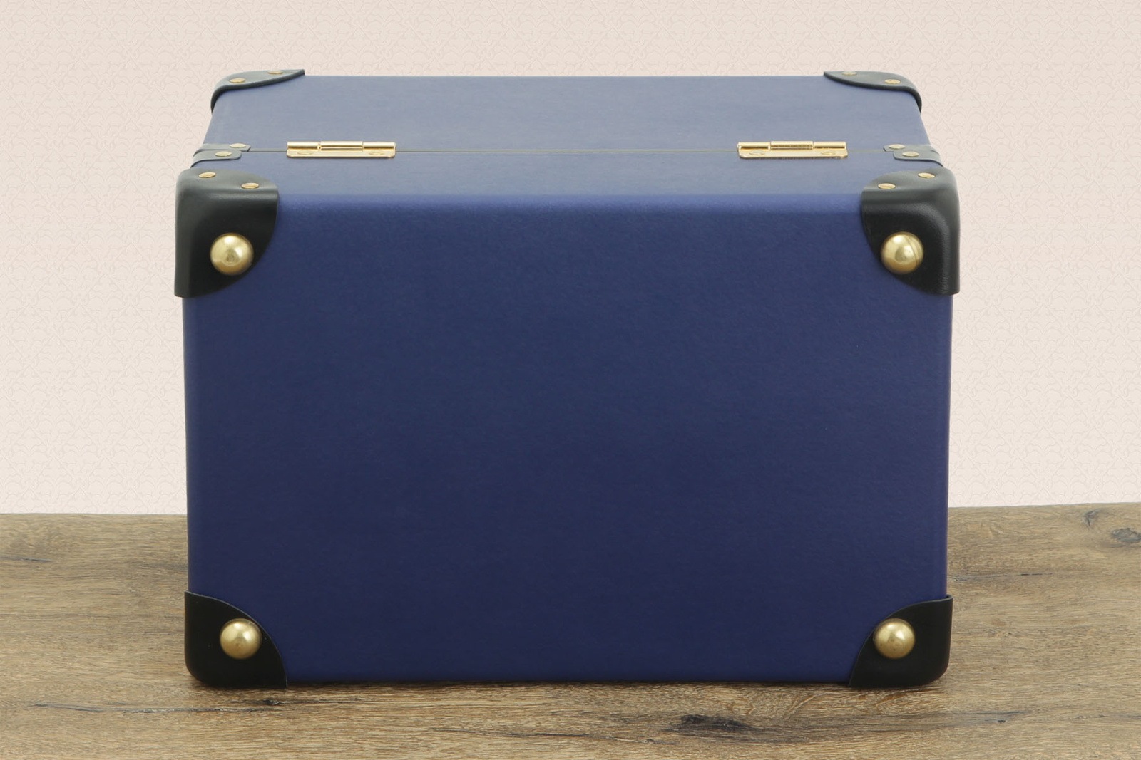 タイムボイジャー シューケア用品収納ボックス NAVY メンテナンスボックス