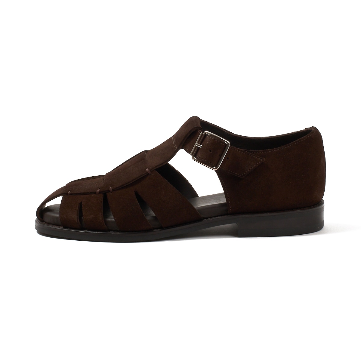 トレーディングポスト CBV1626 DARKBROWN グルカサンダル メンズ