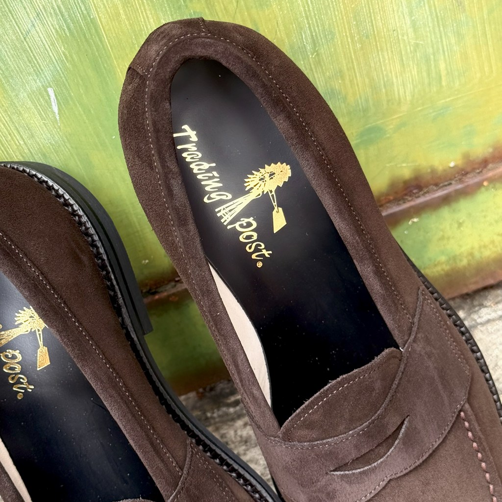 トレーディングポスト パス|PATH DARKBROWN ローファー メンズ