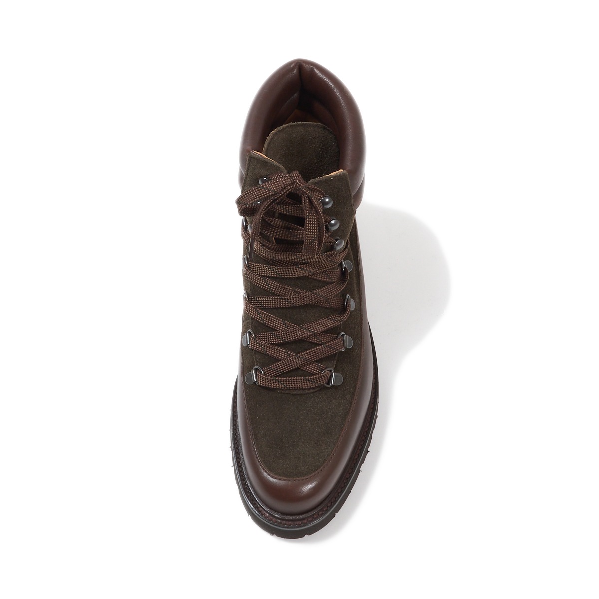 クロケット&ジョーンズ アニー|ANNIE DARKBROWN+EARTHGREEN マウンテンブーツ ユニセックス